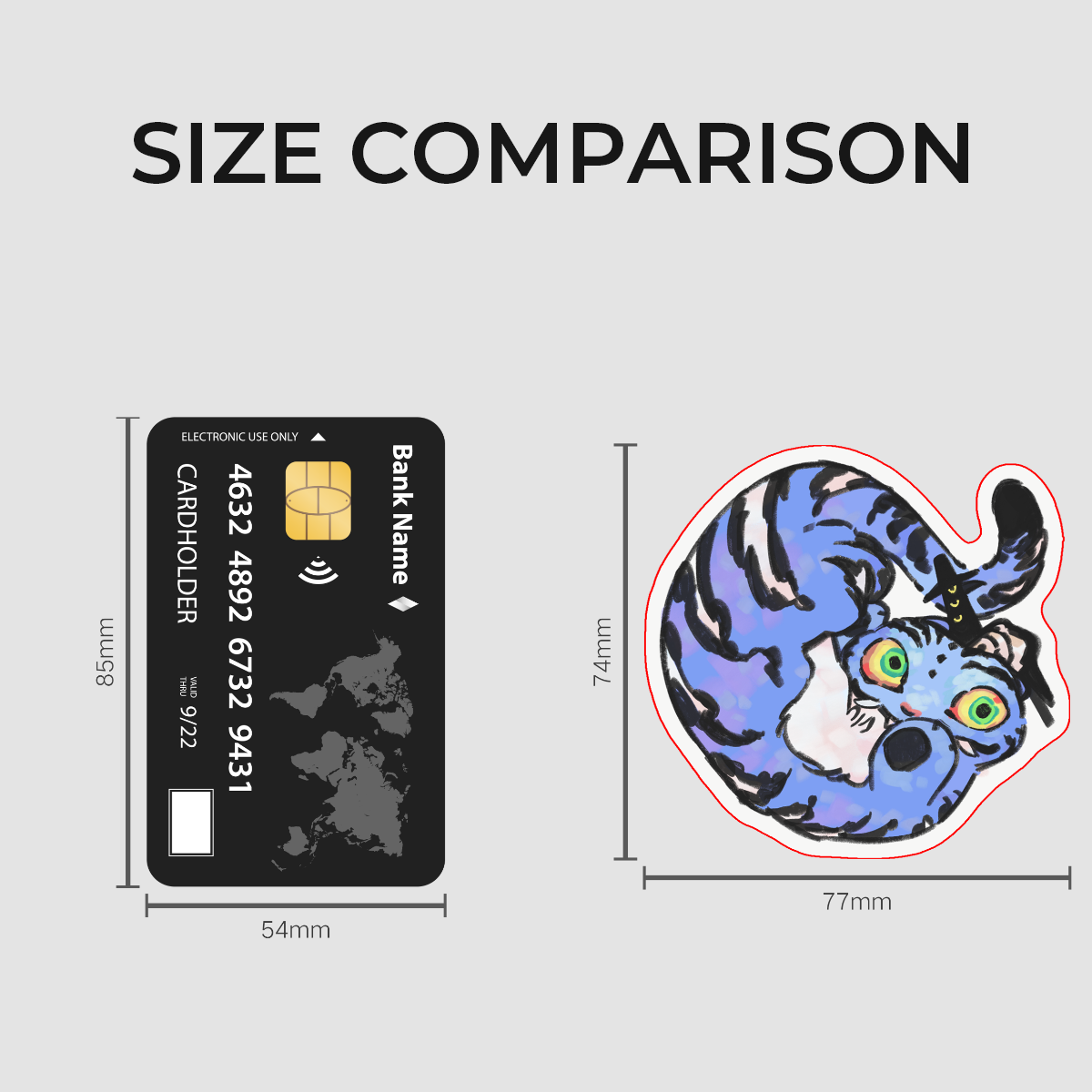 KPop Demon Hunters: Derpy | 3x3" sticker