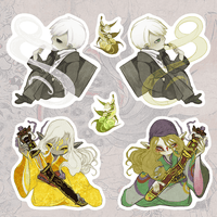 mushishi & mononoke | sticker sheet