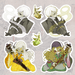 mushishi & mononoke | sticker sheet