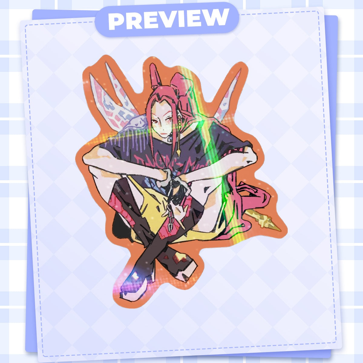 KPop Demon Hunters: Mira | 3x3" sticker