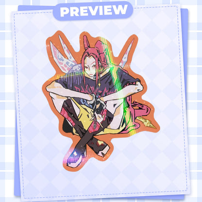 KPop Demon Hunters: Mira | 3x3" sticker