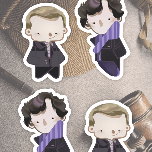 sherlock | sticker sheet