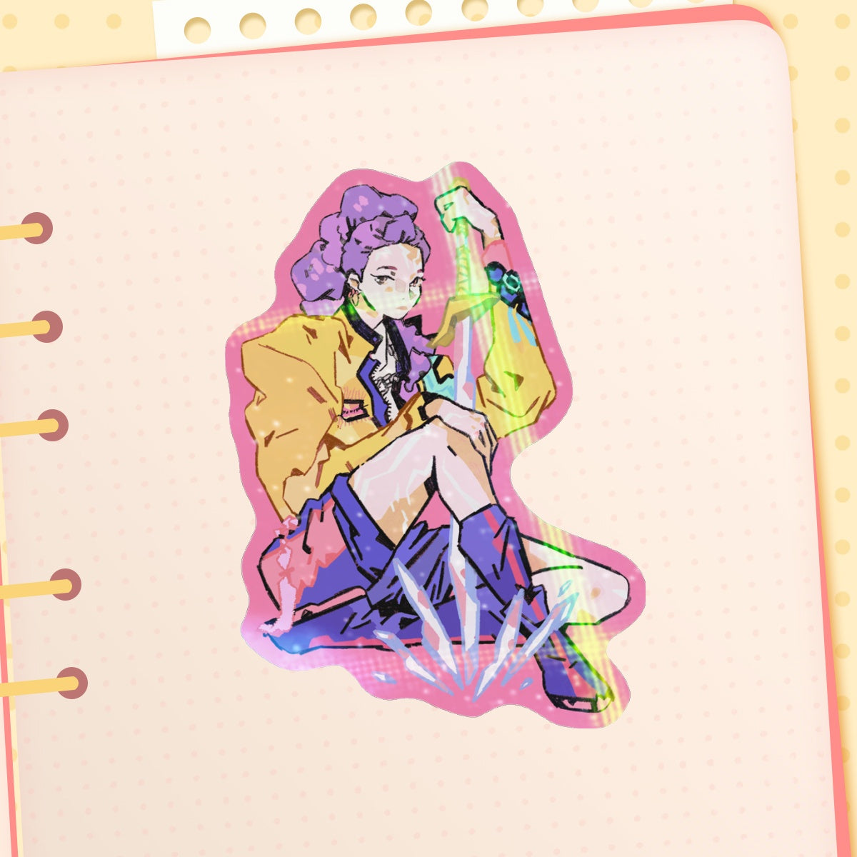 KPop Demon Hunters: Rumi | 3x3" sticker