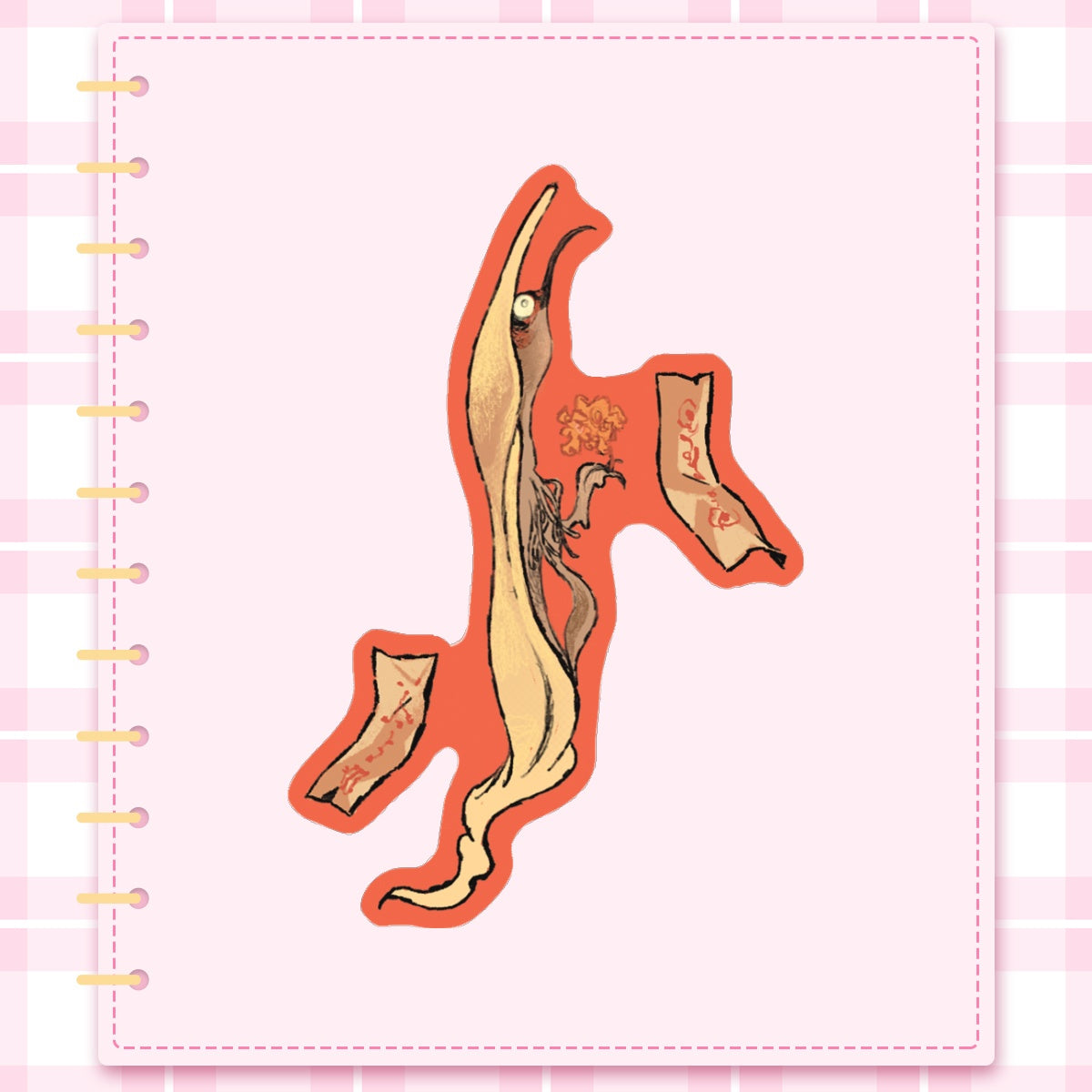 youkai: chicken | 3" sticker