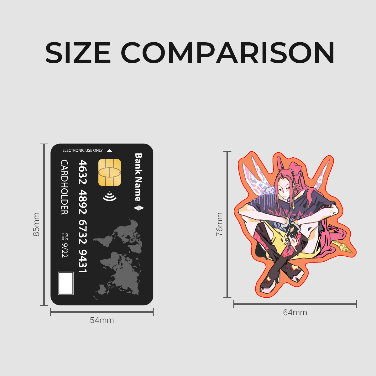 KPop Demon Hunters: Mira | 3x3" sticker