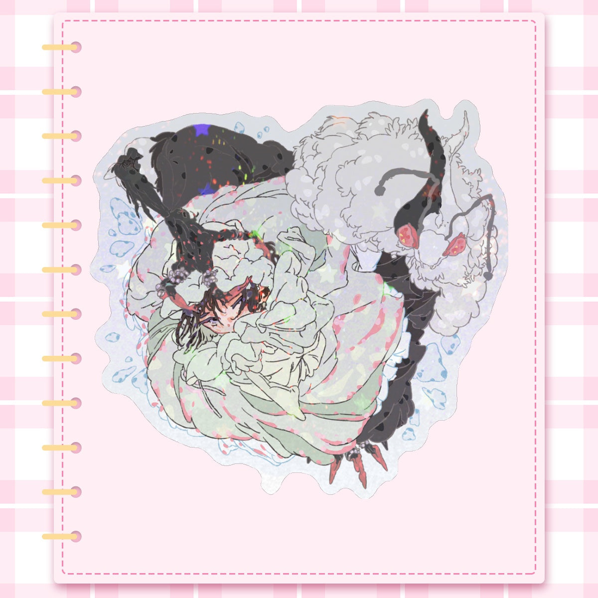 alnst: sua | 3" holo sticker