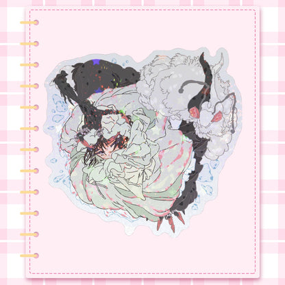alnst: sua | 3" holo sticker