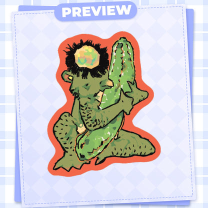 youkai: kappa | 2" sticker