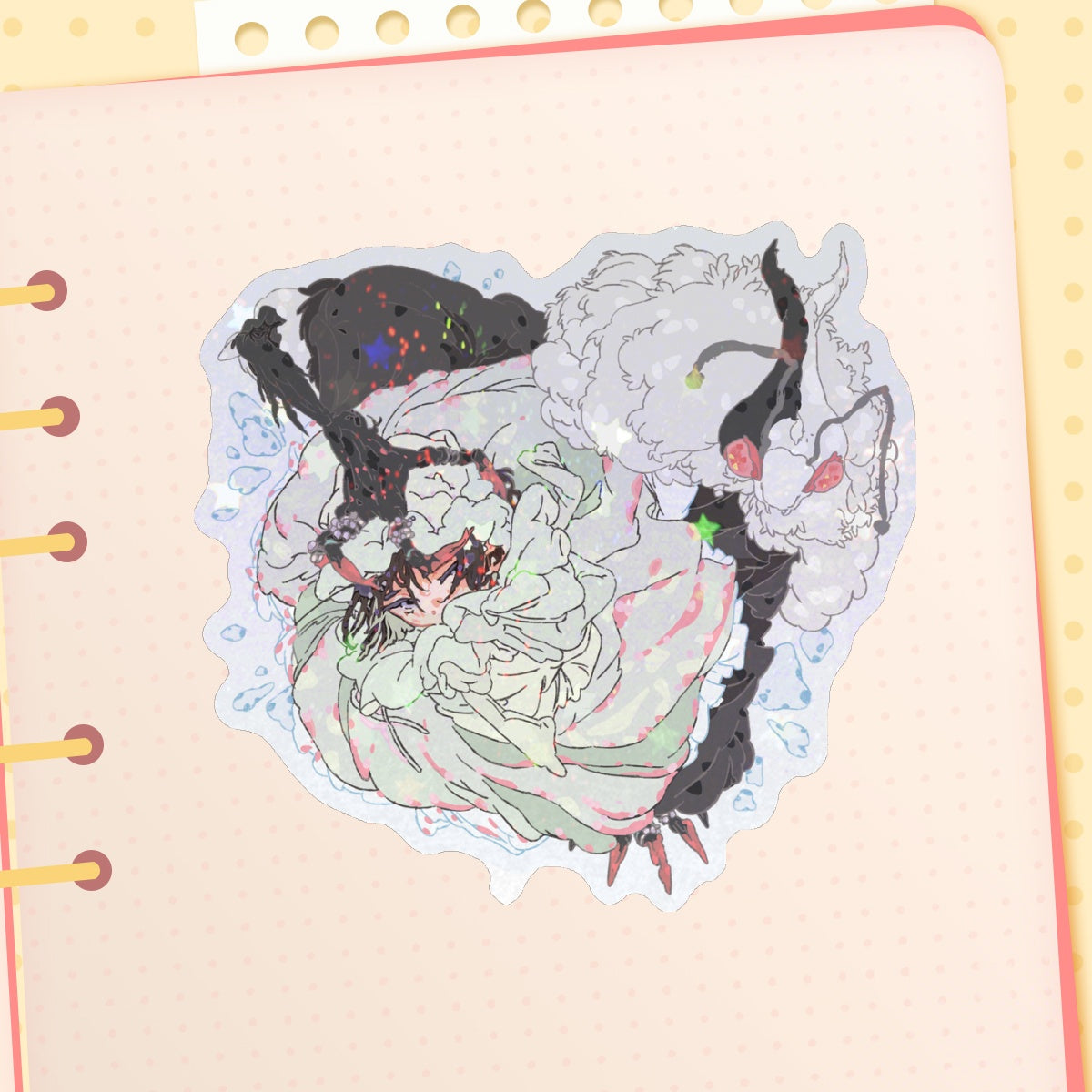 alnst: sua | 3" holo sticker