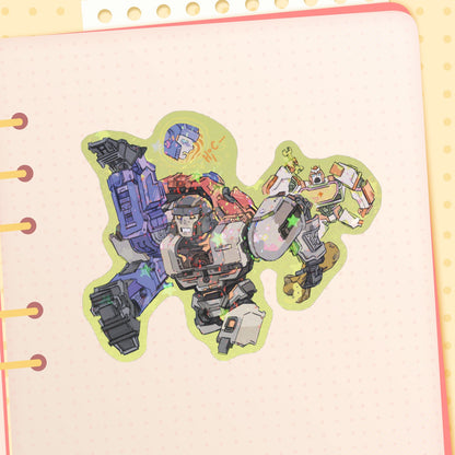 Transformers One: Drunk | 3x3" sticker