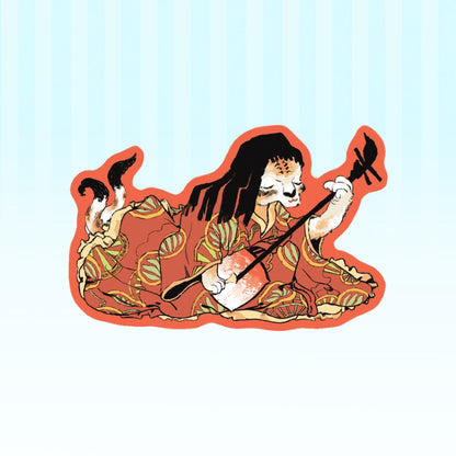 youkai: tiger | 3" sticker