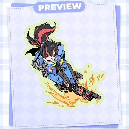 ZZZ: Zhu Yuan | 3x3" sticker