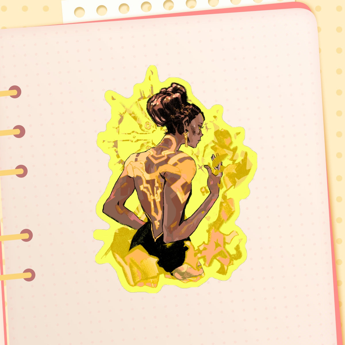 🔫: mel | 3" sticker