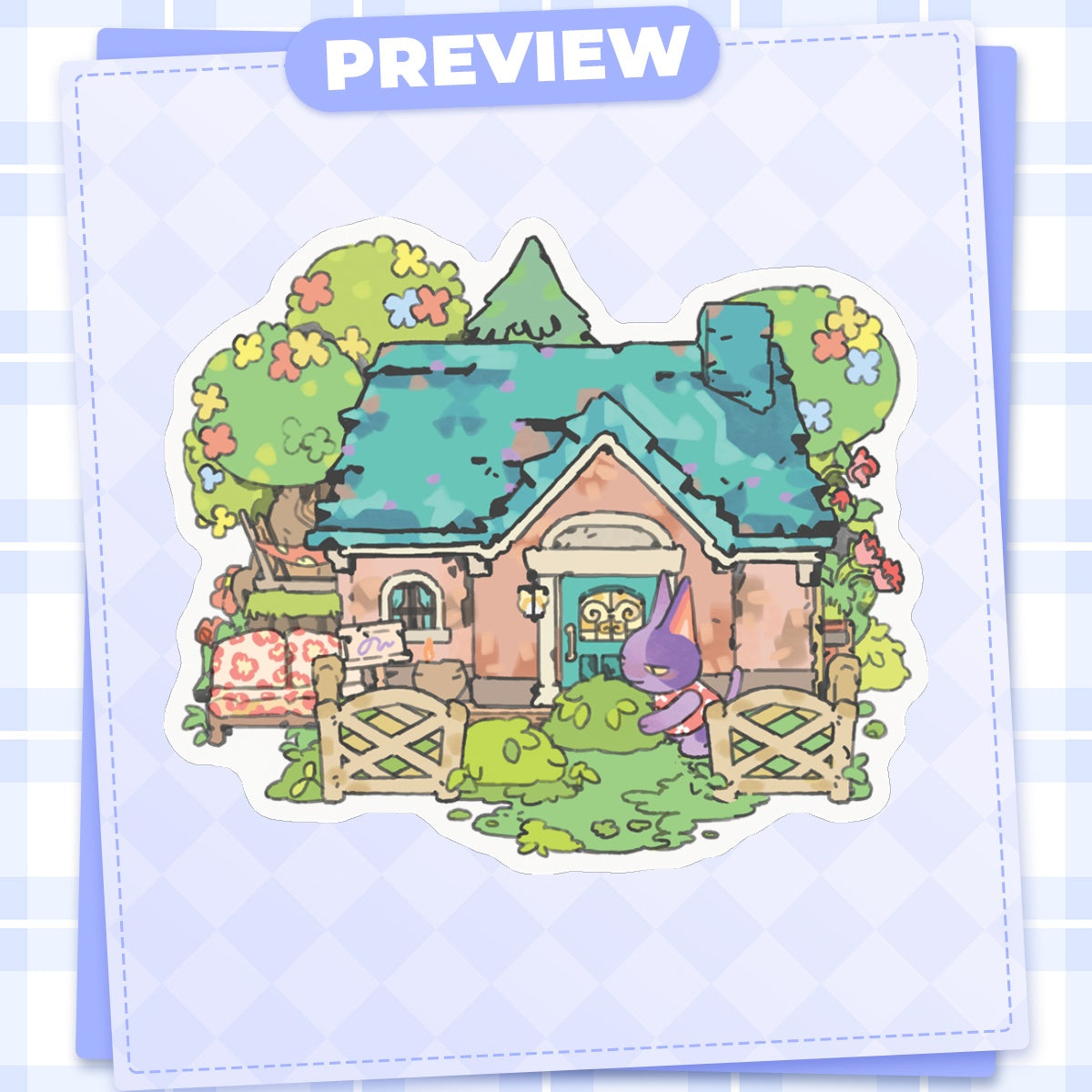 ac: bob | 3" sticker