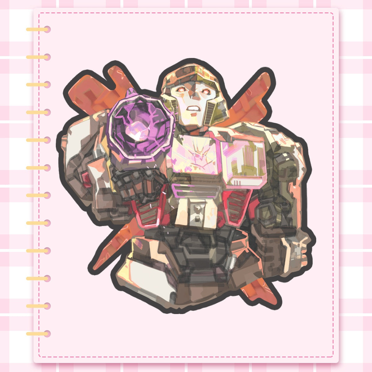 Transformers One: Megatron | 3x3" sticker