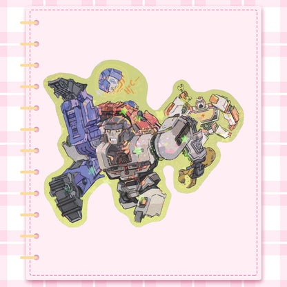Transformers One: Drunk | 3x3" sticker