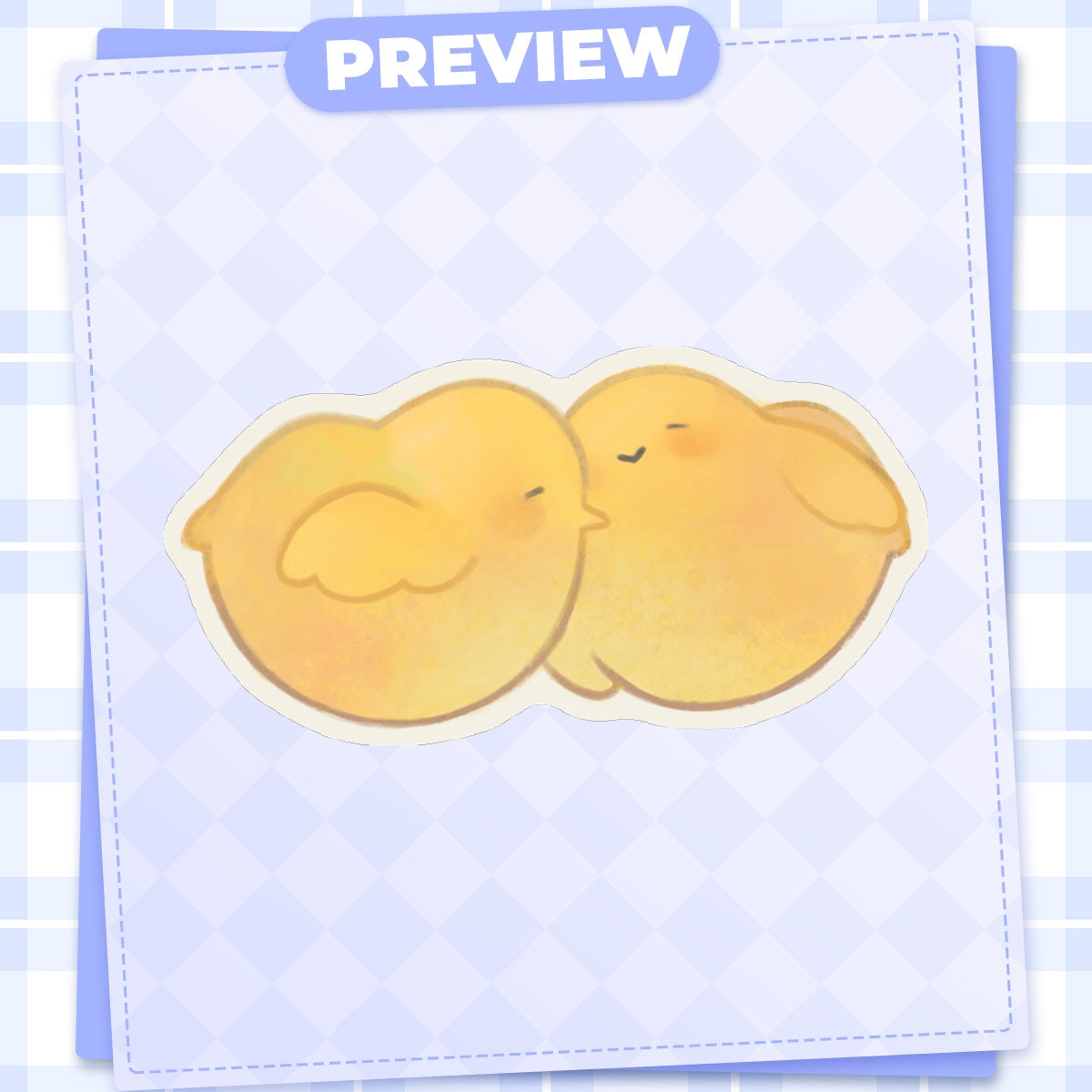 🐧: chicks | 3" sticker
