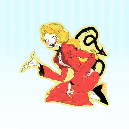 👹 🏨: charlie | 3" sticker