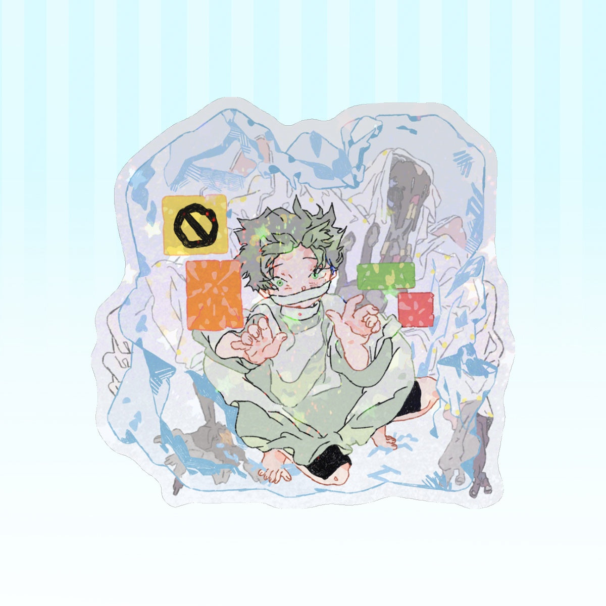 alnst: till | 3" holo sticker