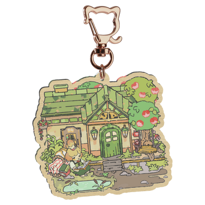 ac: isabelle | 2.75" wood charm