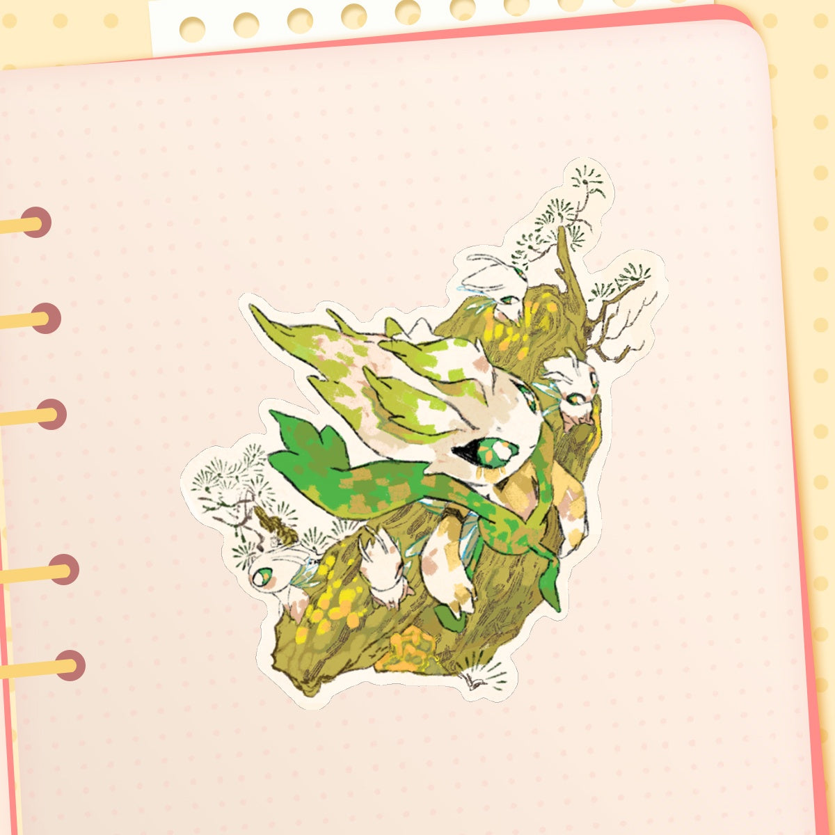 Pokemon: Celebi | 3x3" sticker