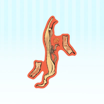 youkai: chicken | 3" sticker