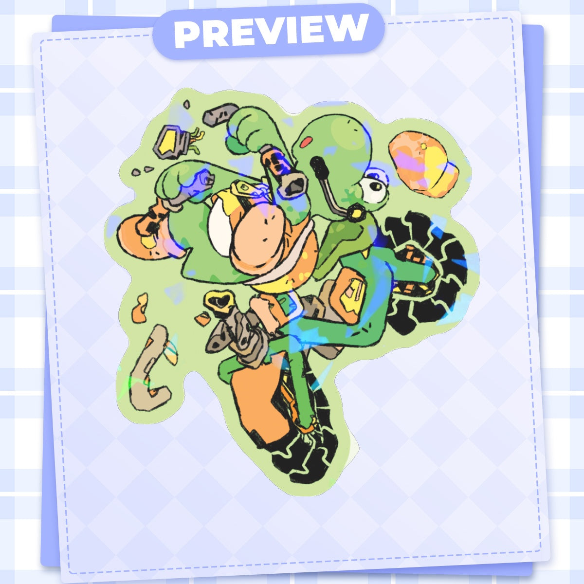 Mario: Yoshi | 3x3" sticker