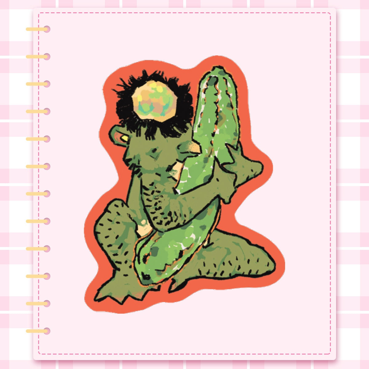 youkai: kappa | 2" sticker