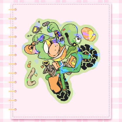 Mario: Yoshi | 3x3" sticker