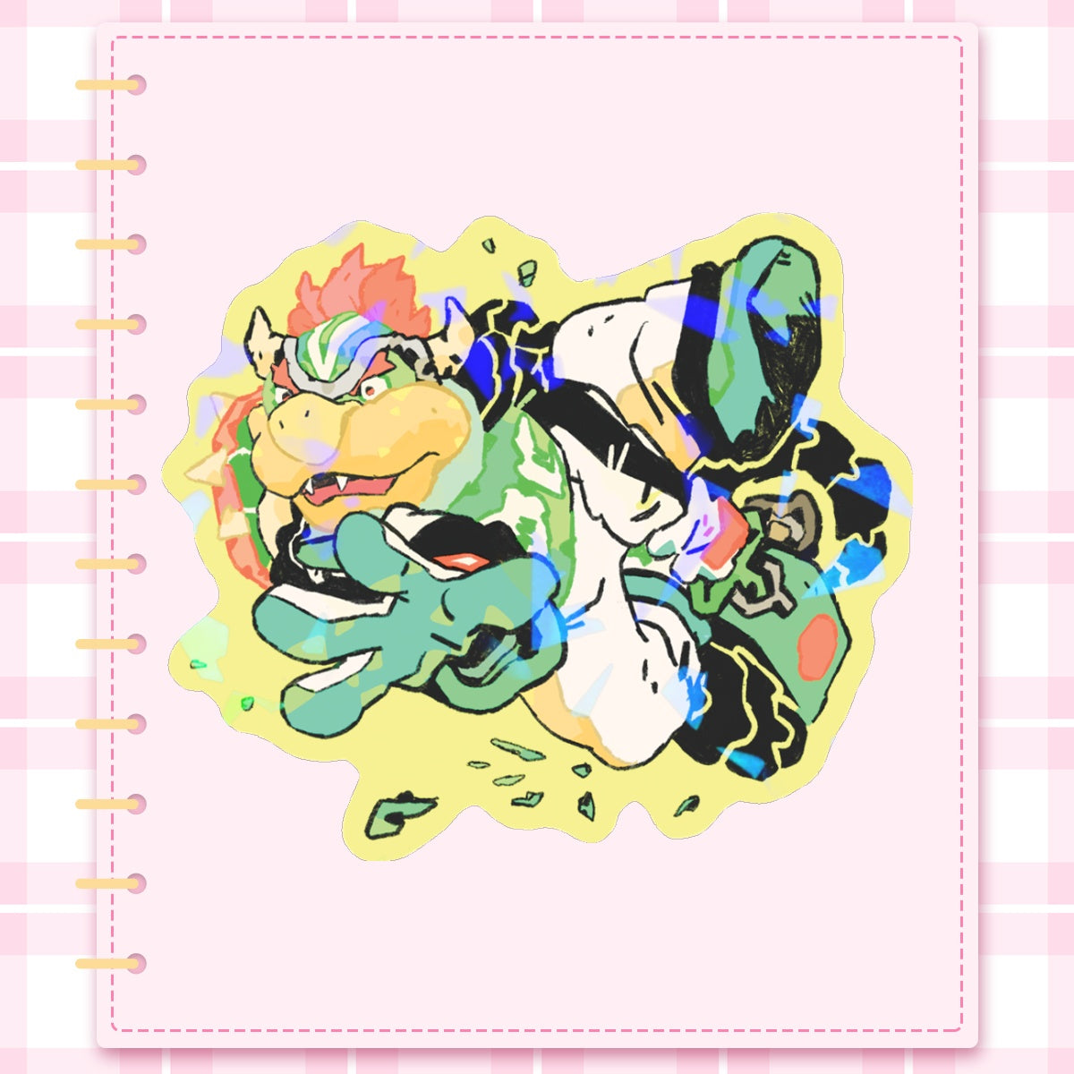 Mario: Bowser | 3x3" sticker