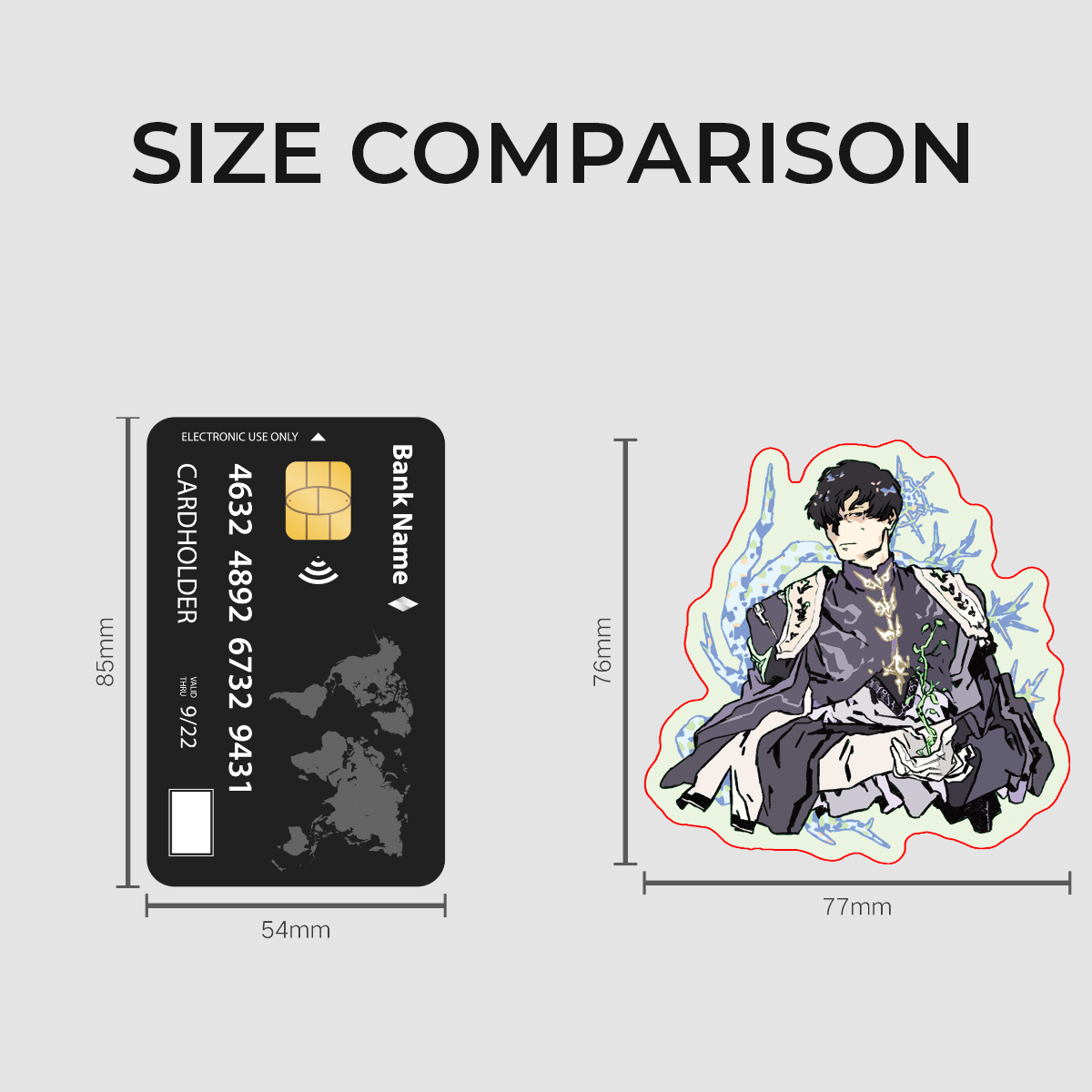 Love in Deepspace: Zayne | 3x3" sticker