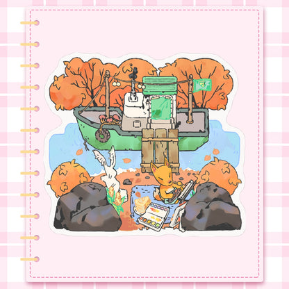 ac: redd | 3" sticker