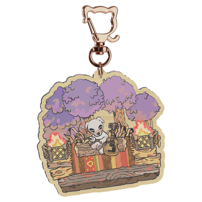ac: kk slider | 2.75" wood charm