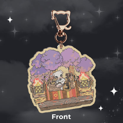ac: kk slider | 2.75" wood charm