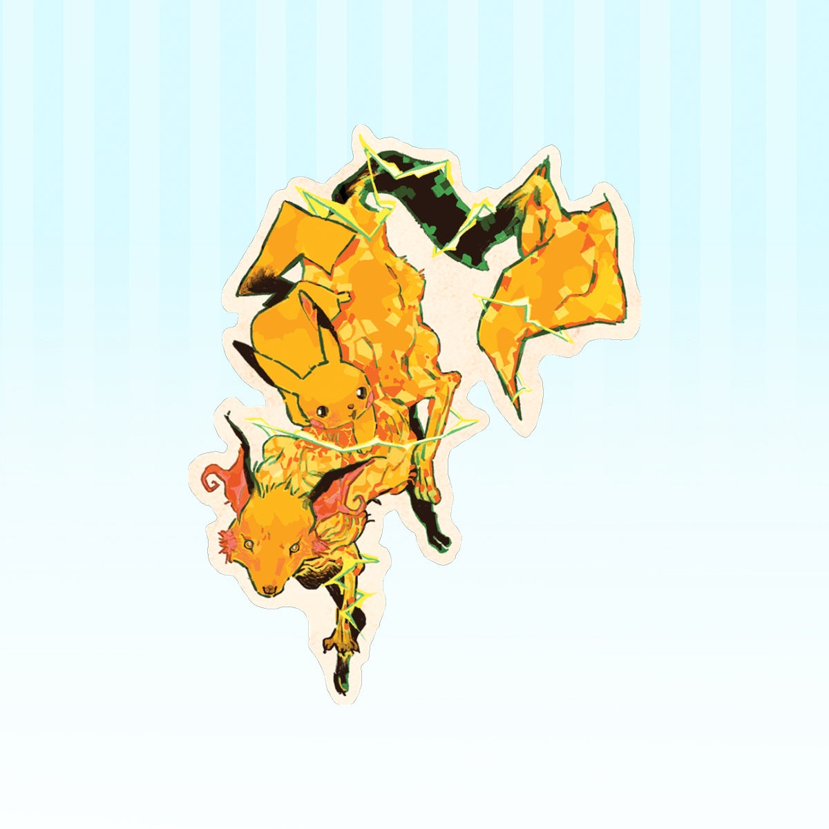 Pokemon: Pikachu | 3x3" sticker