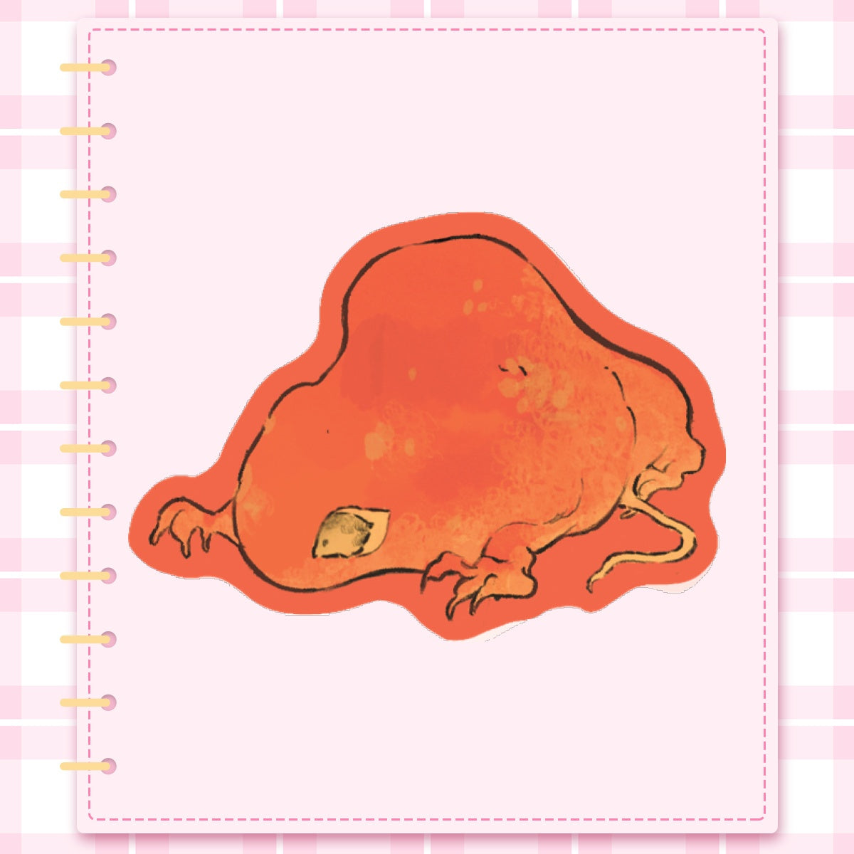 youkai: embryo | 2" sticker