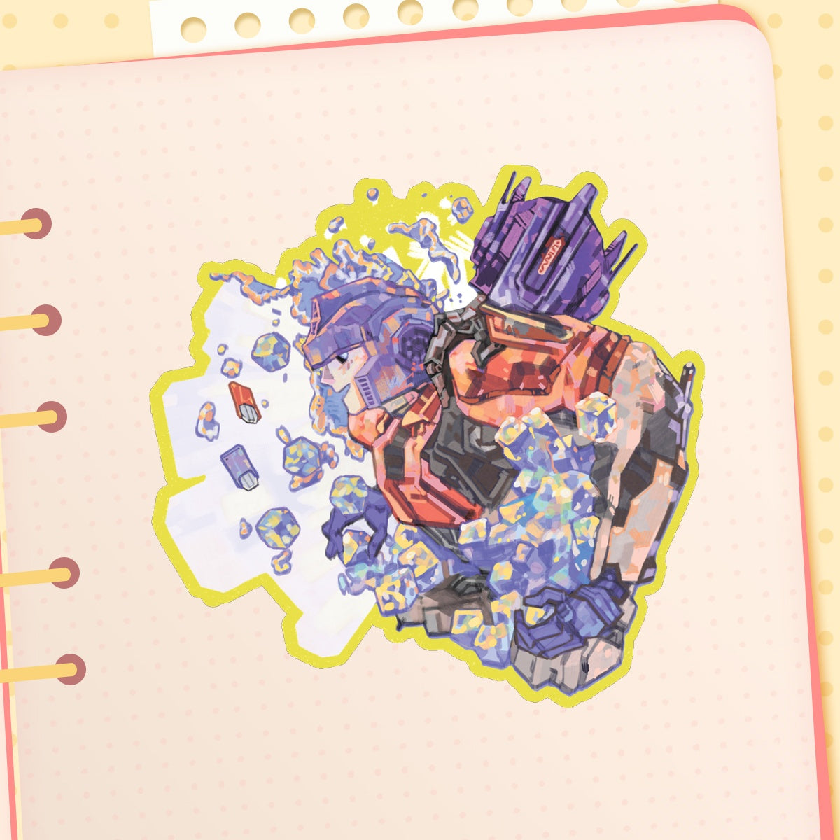 Transformers One: Orion Pax | 3x3" sticker
