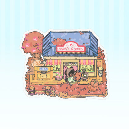 ac: tom nook | 3" sticker