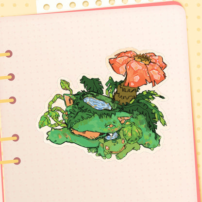 Pokemon: Bulbasaur | 3x3" sticker