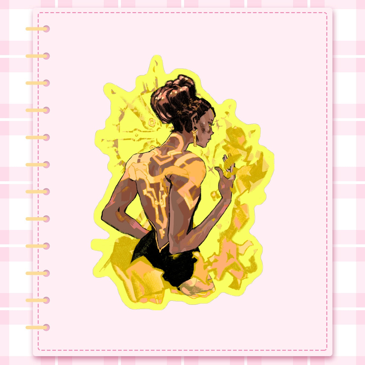 🔫: mel | 3" sticker