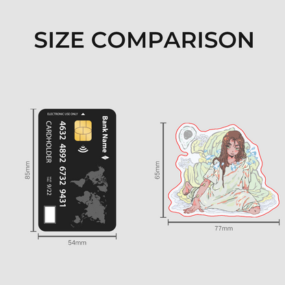 alnst: hyuna | 3" holo sticker