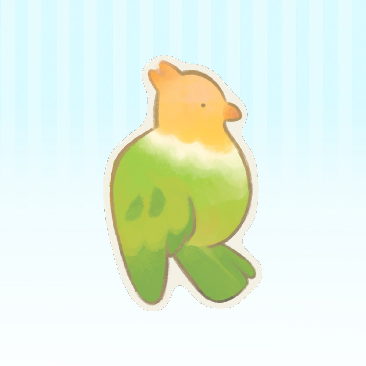 🐧: budgie | 2.5" sticker