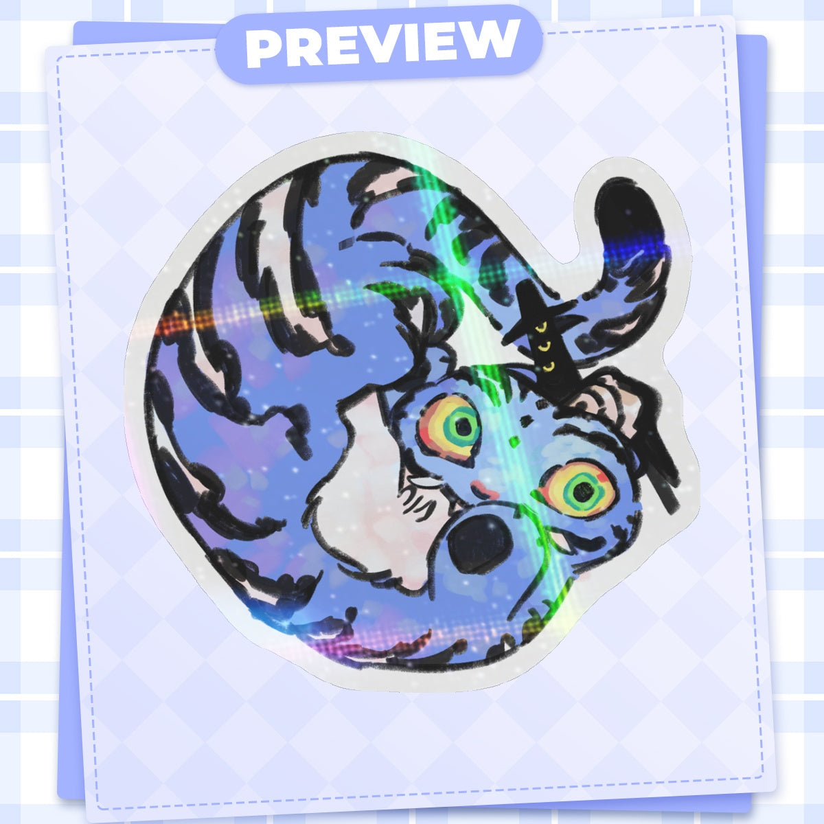KPop Demon Hunters: Derpy | 3x3" sticker