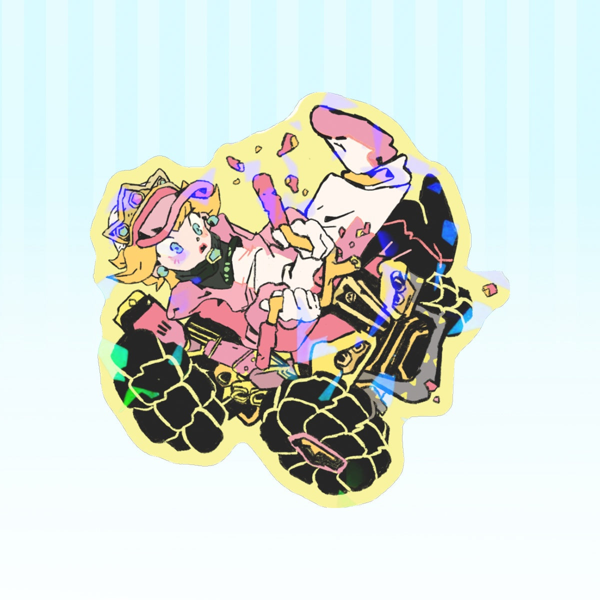 Mario: Peach | 3x3" sticker