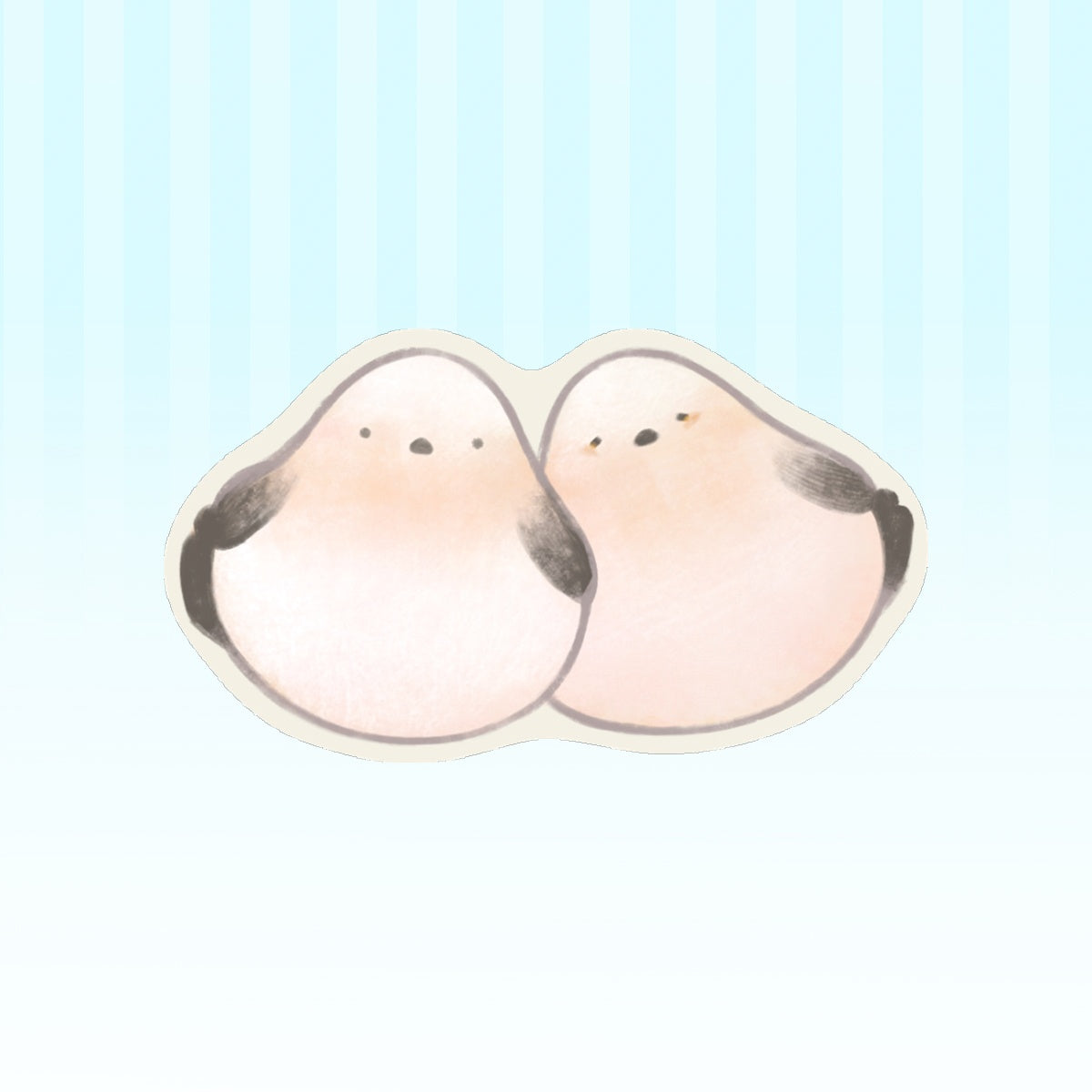 🐧: shima engas | 3" sticker