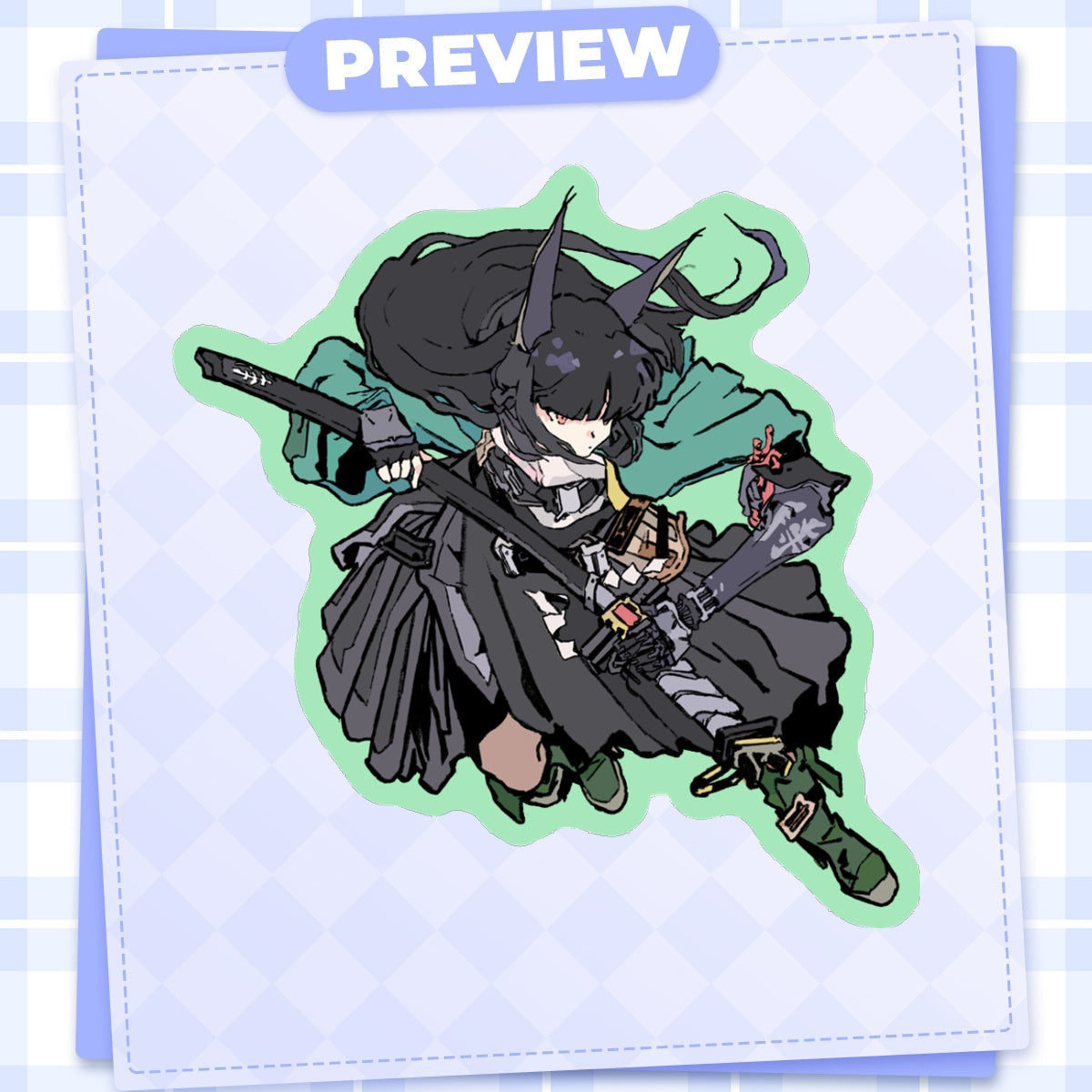 ZZZ: Miyabi | 3x3" sticker
