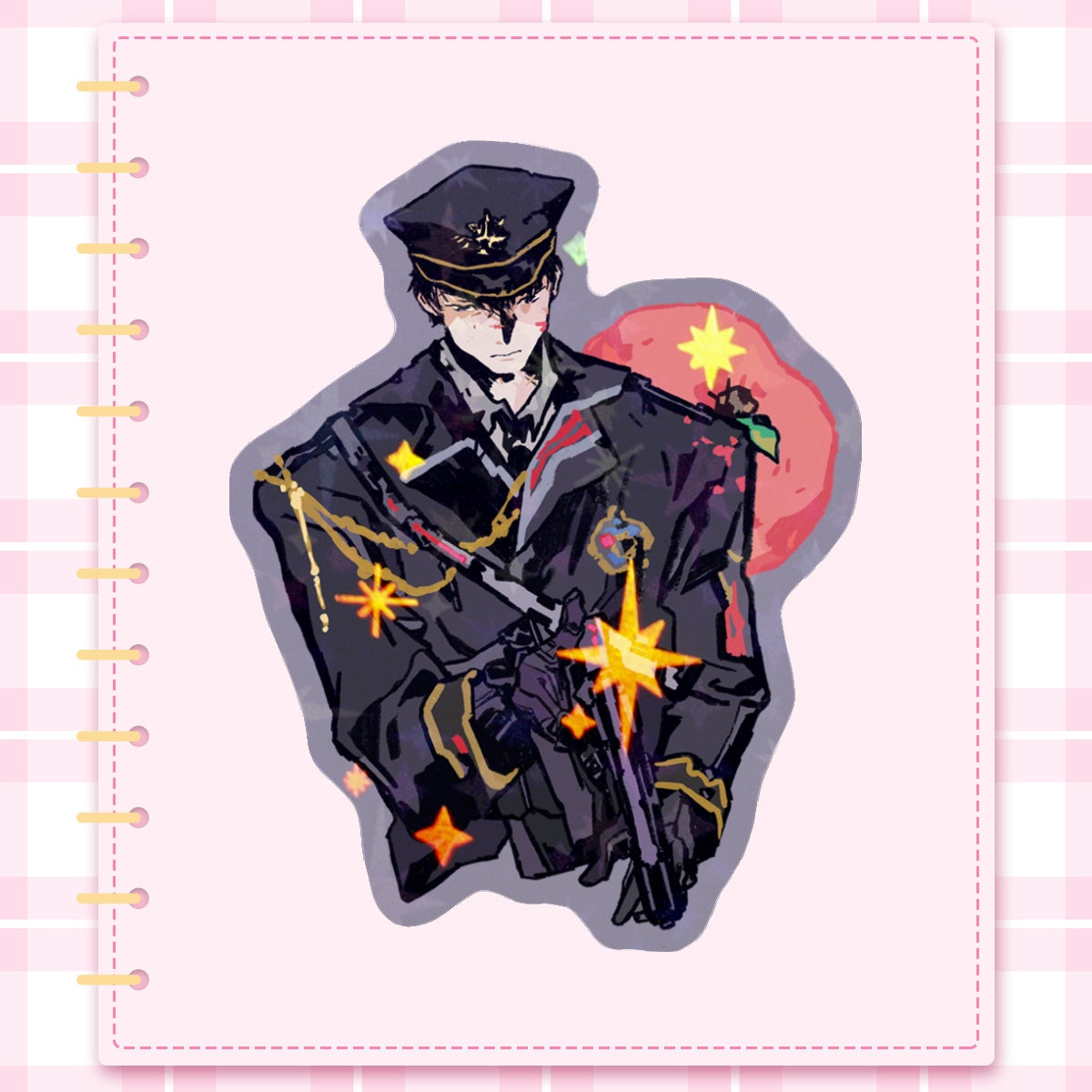 Love in Deepspace: Caleb | 3x3" sticker