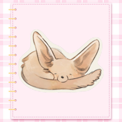 🦊: smol fox | 2.5" sticker