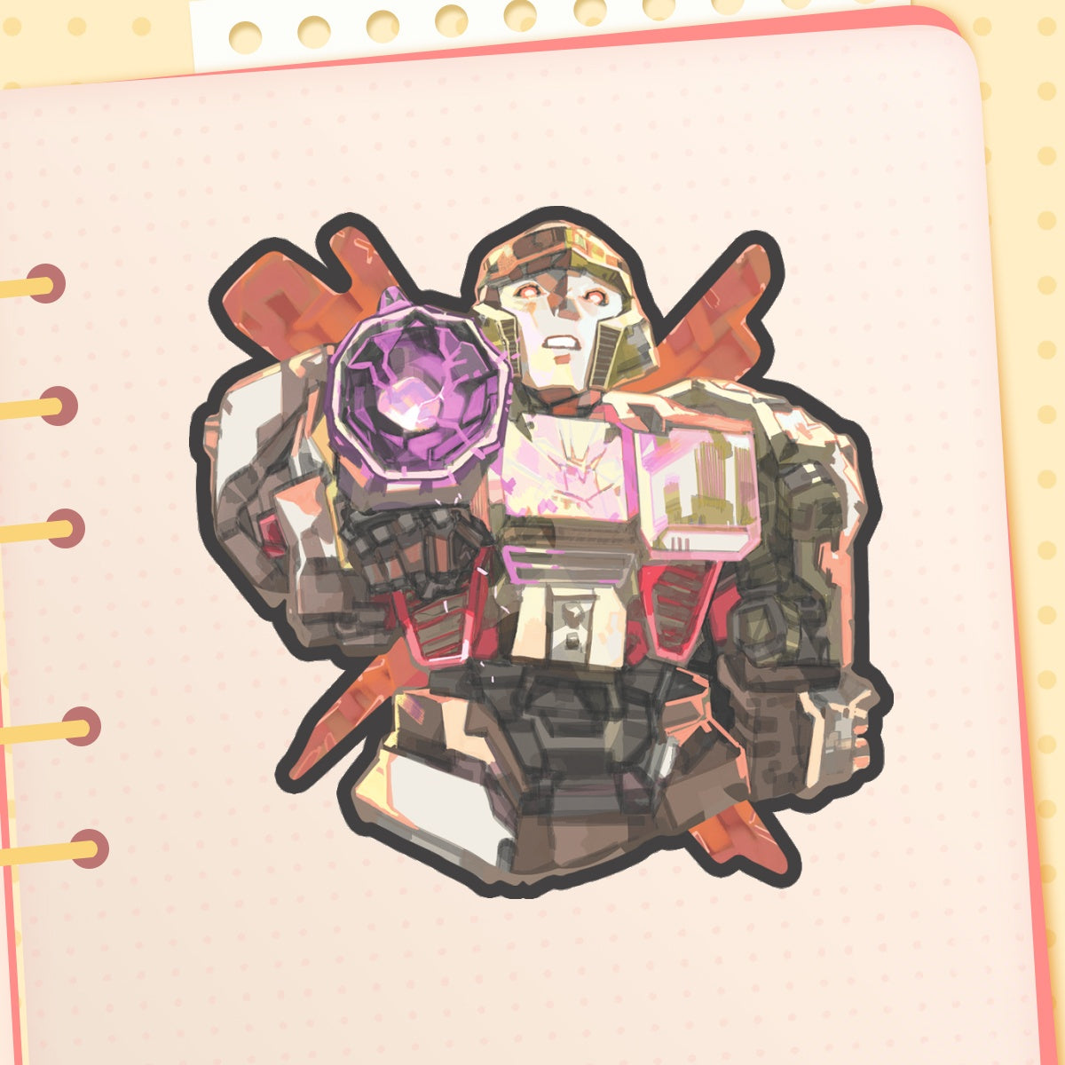 Transformers One: Megatron | 3x3" sticker