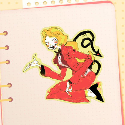 👹 🏨: charlie | 3" sticker